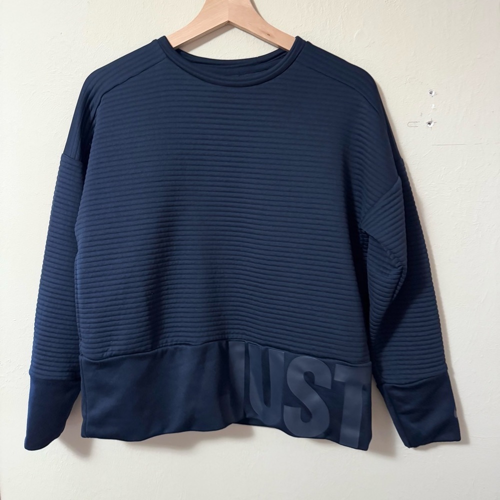 Nike Just Do It ribbed sweatshirt Size XS